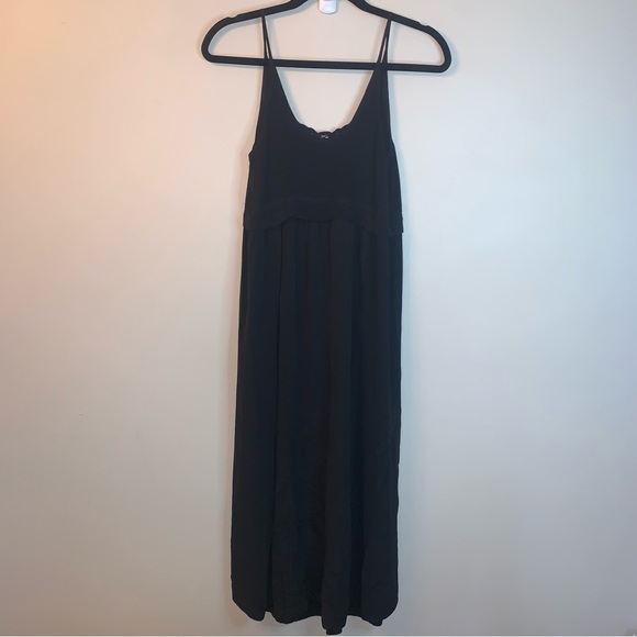 Wilfred Black Silk Dress embroidered - Picture 3 of 8